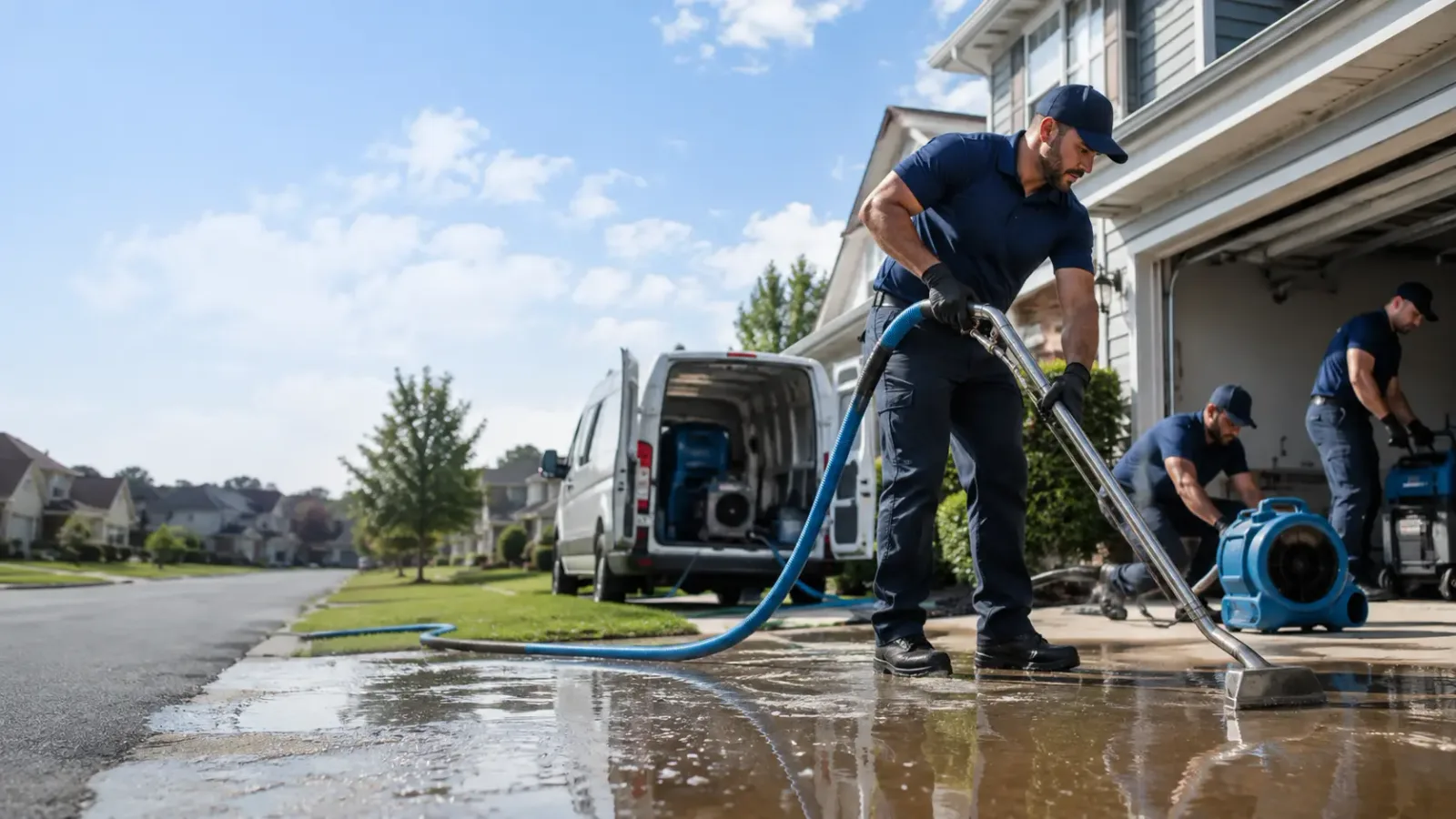 Flood Damage Restoration in Chesterland, OH